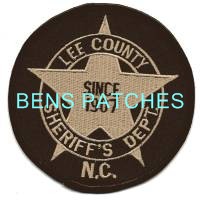 NORTH CAROLINA,A,LEE COUNTY SHERIFF 1A_wm